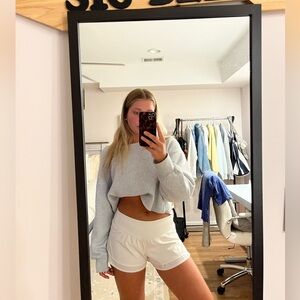 Stay the Path Whitw Athletic Shorts